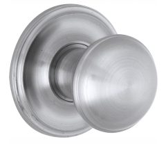 Voordeurknop Paddenstoel 70mm mat chroom