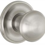 Voordeurknop Paddenstoel 70mm mat nikkel PVD