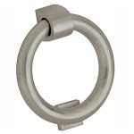 Deurklopper Anello mat nikkel PVD