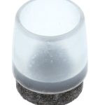 Omsteekdop PVC ⌀14 mm Naturel + Vilt