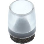 Omsteekdop PVC ⌀12 mm Naturel + Vilt