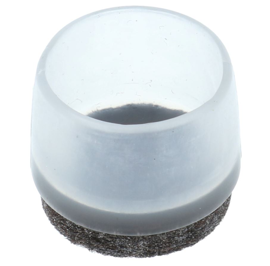 Omsteekdop PVC ⌀22 mm Naturel + Vilt