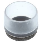 Omsteekdop PVC ⌀25 mm Naturel + Vilt