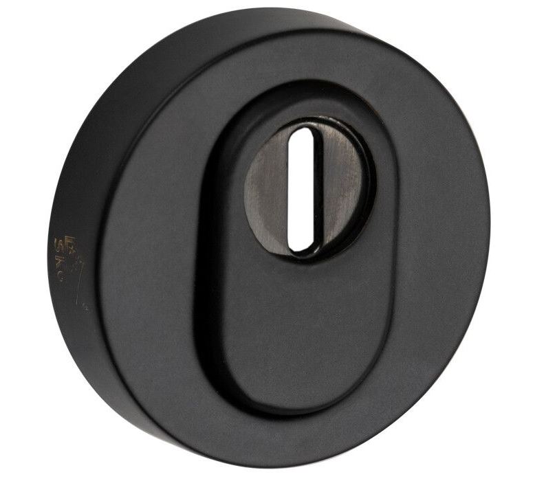SKG3 cilinderrozet buiten + kerntrekbeveiliging Elegant mat zwart