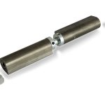 Aanlaspaumelle 3D verstelbaar Ø 22 mm blank staal