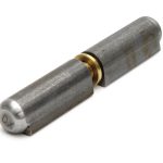 Aanlaspaumelle messing pen messing ring 180x20 mm blank staal