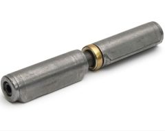 Aanlaspaumelle verstelbaar 150x2mm blank staal