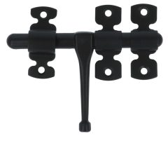 AMIG Deurgrendel mat zwart 120 x Ø12 mm