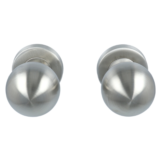 AMIG draaibare deurknop set rvs