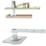 AMIG Pivot/taatsdeurscharnier rvs AISI 304