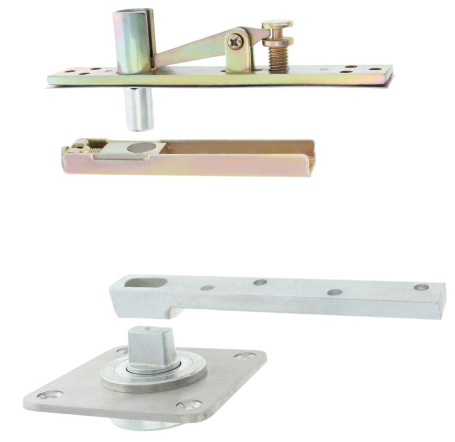 AMIG Pivot/taatsdeurscharnier rvs AISI 304