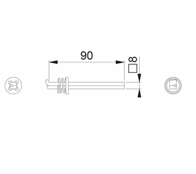 Hoppe Wisselstift 8/90 F/Ei - Afbeelding 2