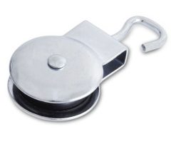 Markieskatrol open oog 32 mm verzinkt