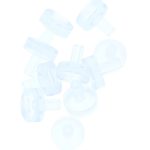 Glasbuffer PVC Transparant 5 X 15 X 5 X 10 mm