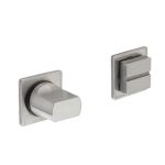 Intersteel wc-sluiting 8 mm minimalistisch zelfklevend vierkant 30x30x2,5mm rvs