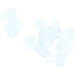 Glasbuffer PVC Transparant 6 X 11 X 4 X 8 mm