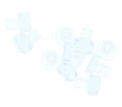 Glasbuffer PVC Transparant 6 X 11 X 4 X 8 mm