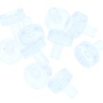 Glasbuffer PVC Transparant 6 X 15 X 5 X 10 mm