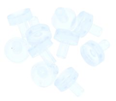 Glasbuffer PVC Transparant 6 X 15 X 5 X 10 mm