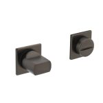 Intersteel wc-sluiting 8 mm minimalistisch zelfklevend 30x30x2,5mm antraciet grijs