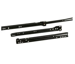 Paar ladegeleiders 60 cm zwart