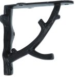 Plankdrager Boom 140 x 138 mm ijzer zwart