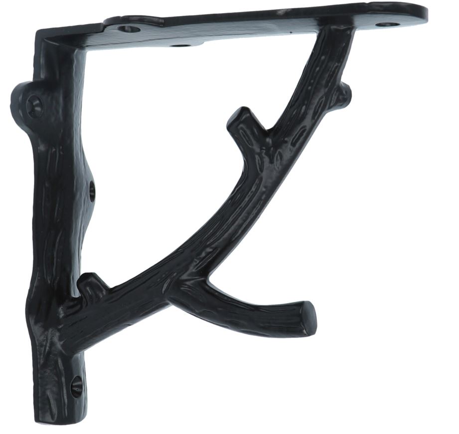 Plankdrager Boom 140 x 138 mm ijzer zwart