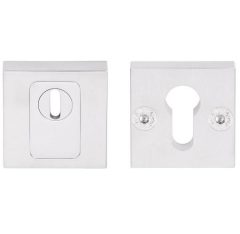 SQUARE LSQVEIL-C-KT SKG3 Veiligheid-rozet vierkant + kerntrekbeveiliging rvs gepolijst