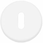 Sleutelplaatje BASIC LBN50 6 mm mat Wit