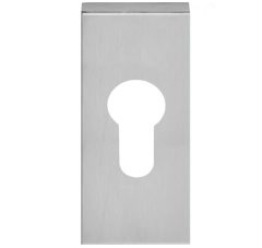Cilinderplaatje SQUARE LSQBY32 Rechthoekig mat rvs