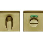 Toiletgarnituur BASIC BSQWC53 PVD mat goud