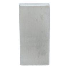 Blind Plaatje SQUARE LSQB32 rechthoekig mat rvs