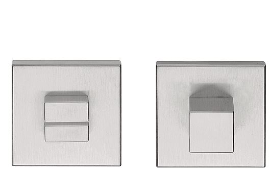 Toiletgarnituur SQUARE LSQWC50B rvs gepolijst