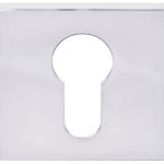 Cilinderplaatje SQUARE LSQBY50B rvs gepolijst