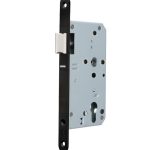 Cilinder Centraalslot KL3 brandwerend PC72 zwarte voorplaat