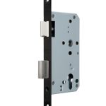 Cilinder Dag/Nacht slot KL3 brandwerend PC72 zwarte voorplaat