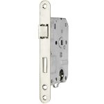 Cilinder Dag/Nacht slot PC55 Mi Satori met glans nikkel Voorplaat