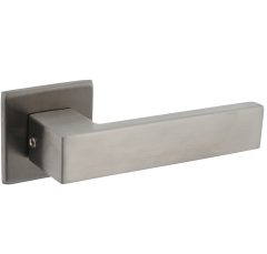 Intersteel deurklink Amsterdam met rozet verdekt 50x50x5mm rvs