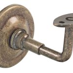 Leuninghouder Blind Staal Antiek brons