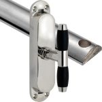 Kruk-espagnolet Ton Ebben glans nikkel Inclusief 1 Stang