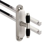 Kruk-espagnolet Ton Ebben mat nikkel Ongelakt Inclusief 2 Stangen