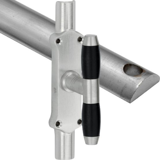 Kruk-espagnolet Ton Ebben mat nikkel Ongelakt Inclusief 1 Stang