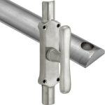 Kruk-espagnolet Linea mat nikkel Ongelakt Inclusief 1 Stang