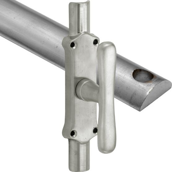 Kruk-espagnolet Linea mat nikkel Ongelakt Inclusief 1 Stang