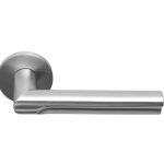 Design Deurklink David Rockwell ECLIPSE DR103-G op rozet mat rvs