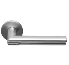 Design Deurklink David Rockwell ECLIPSE DR103-G op rozet mat rvs