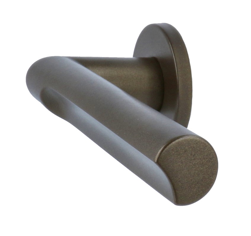 Design Deurklink David Rockwell ECLIPSE DR103-G op rozet brons - Afbeelding 3