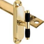 Kruk-espagnolet Ton Ebben messing Ongelakt Inclusief 1 Stang