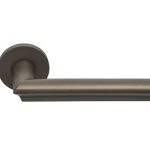 Deurklink David Rockwell ECLIPSE DR102-G op rozet brons