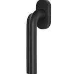 Draaikiepgarnituur ECLIPSE DR100-DK-O Rechts PVD mat zwart